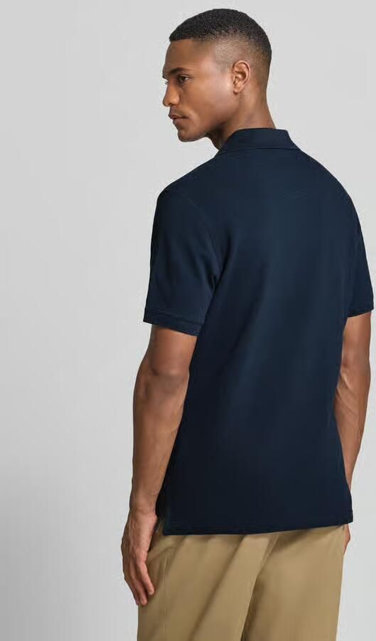 Barbour MML Polo Shirts Katoen Ingedrukt Logo Korte Mouwen Blue Heren - Foto 5