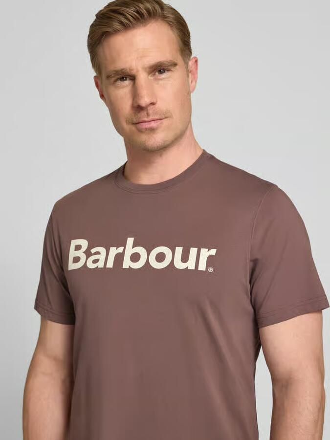 Barbour regular fit T-shirt van puur katoen - Foto 2