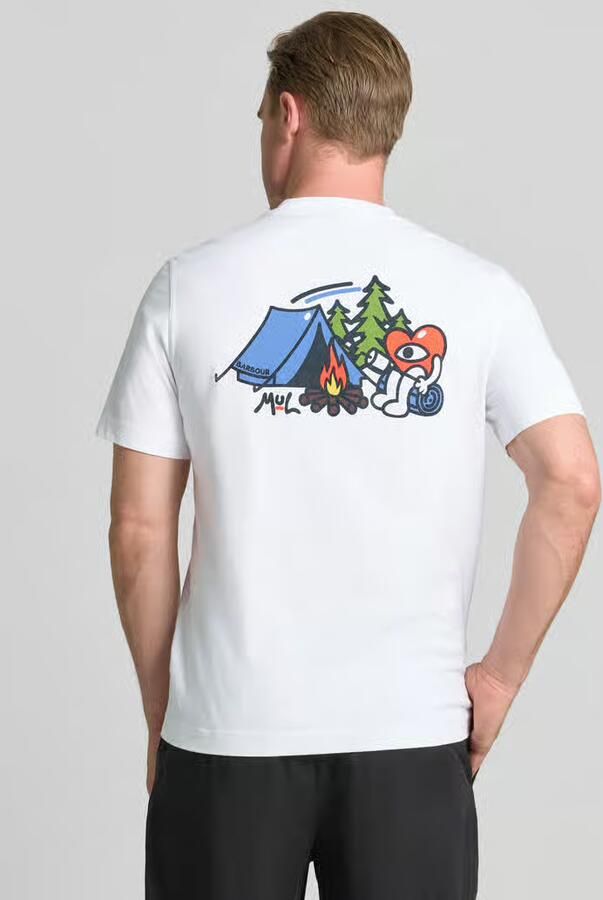 Barbour regular fit T-shirt van puur katoen - Foto 2