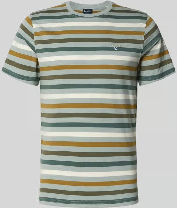 Barbour regular fit T-shirt van puur katoen model 'ROKEBY' - Foto 2