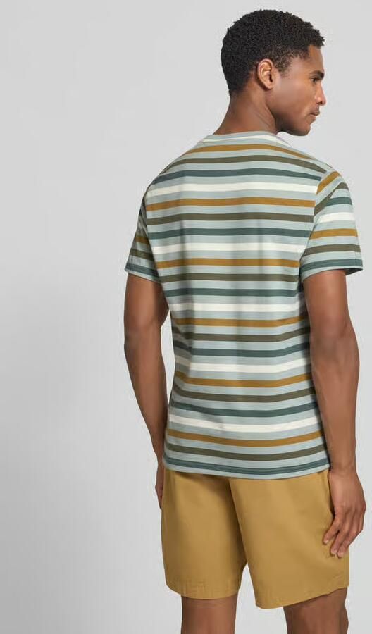 Barbour regular fit T-shirt van puur katoen model 'ROKEBY' - Foto 3