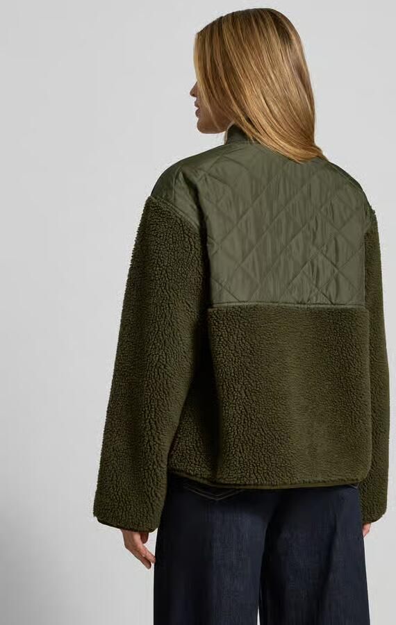Barbour Regular fit Teddybont-Jack met Doorgestikte garnering Model 'WETHERBY FLEECE' - Foto 4