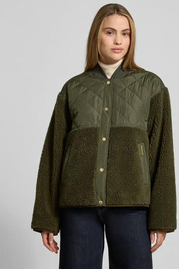 Barbour Regular fit Teddybont-Jack met Doorgestikte garnering Model 'WETHERBY FLEECE' - Foto 3