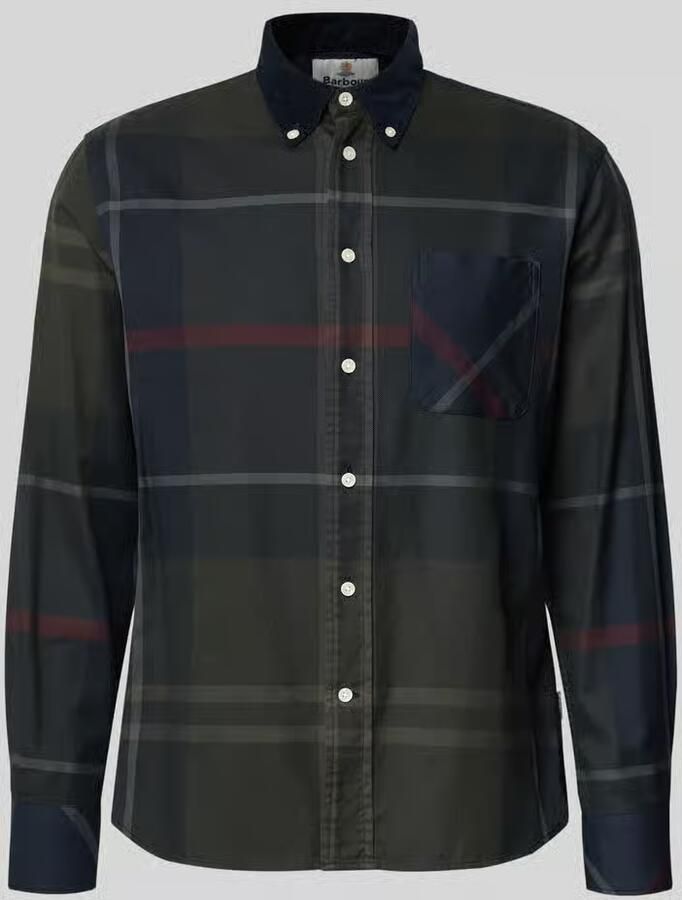 Barbour Regular fit vrijetijdsoverhemd van puur katoen