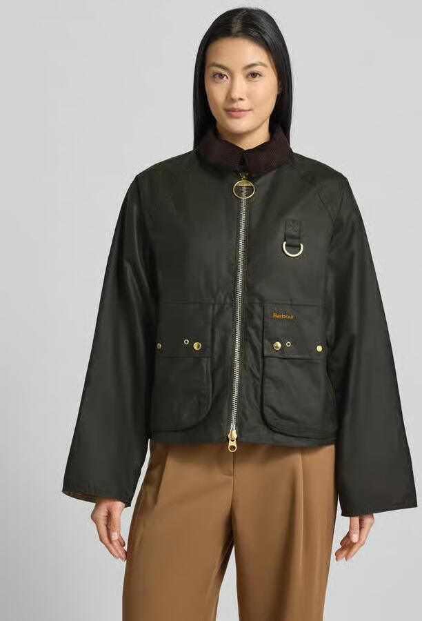 Barbour Regular fit gewaxt jack van puur katoen model 'KEARTON' - Foto 3