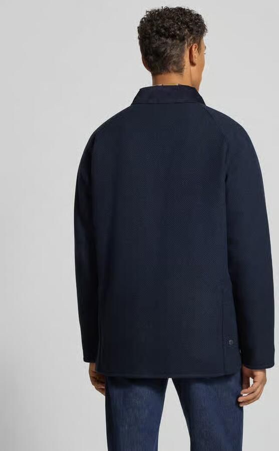 Barbour Regular fit wollen jack met corduroy model 'BEDALE'