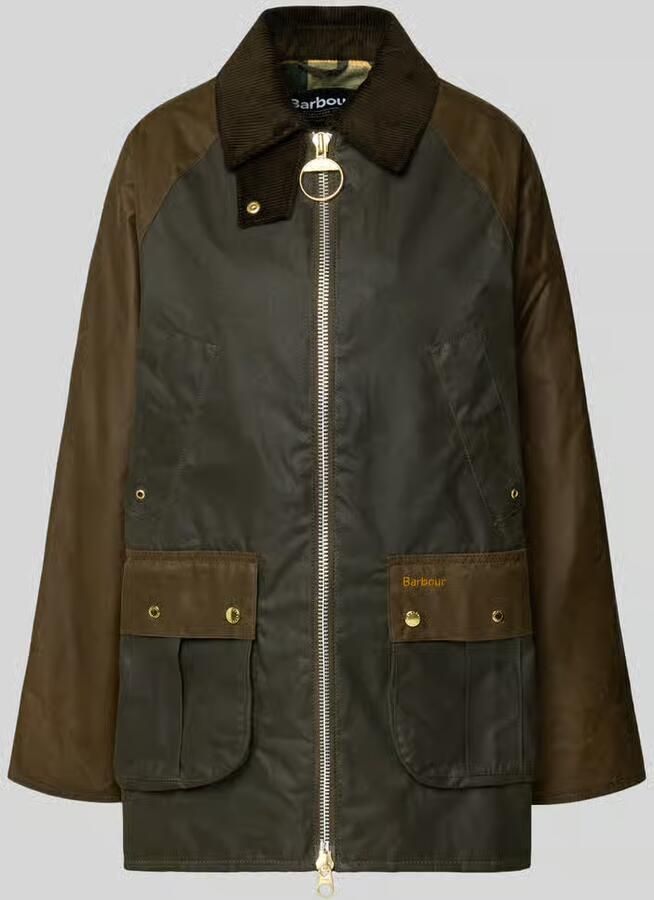 Barbour Relaxed fit functioneel jack van puur katoen (gewaxt)
