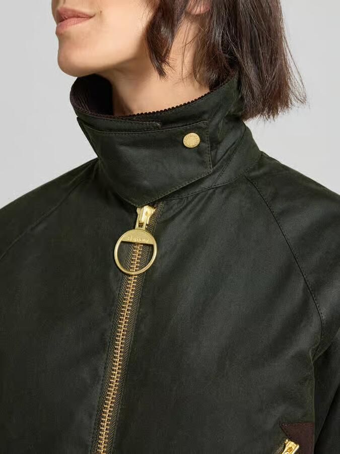 Barbour Relaxed fit gewaxt jack van puur katoen model 'ARLENE' - Foto 2