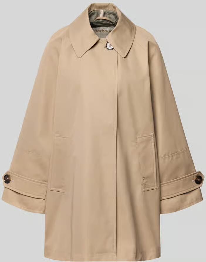 Barbour Relaxed fit lange jas van katoenmix model 'KENNEDY'