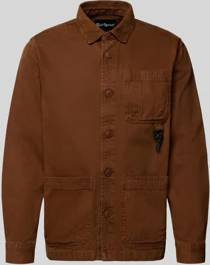 Barbour Relaxed fit overhemdjack van puur katoen