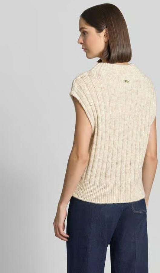 Barbour spencer in relaxed fit van wolmix model 'ANASTASIA' - Foto 3