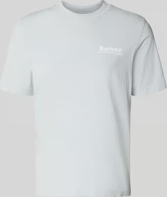 Barbour relaxed fit T-shirt van puur katoen model 'WILDFELL' - Foto 2