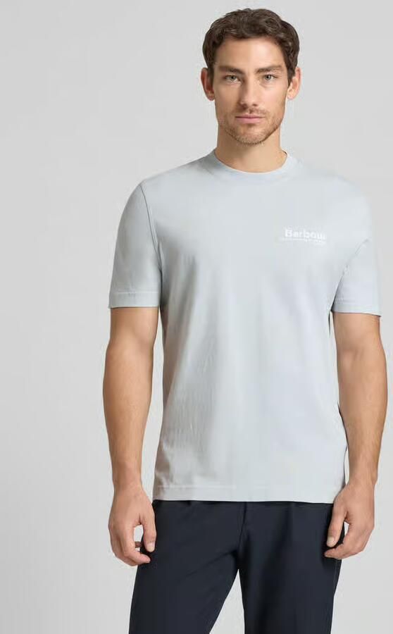 Barbour relaxed fit T-shirt van puur katoen model 'WILDFELL' - Foto 2