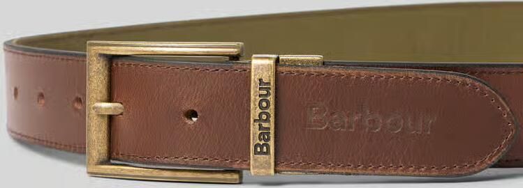 Barbour Riem van echt rundleer