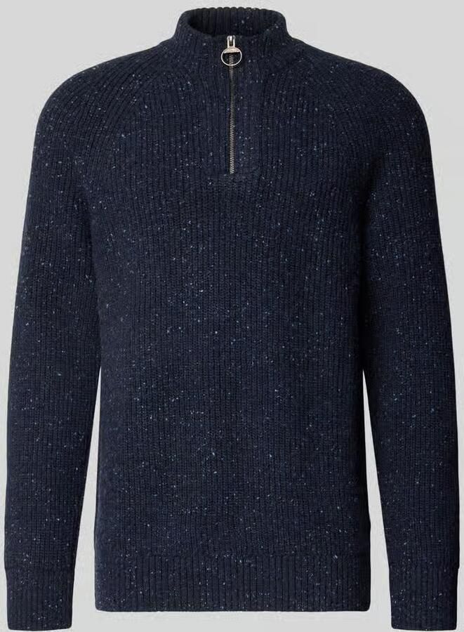 Barbour Schipperstrui van wolmix met raglanmouwen