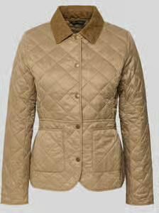 Barbour Shaped fit gewatteerde jas met cordkraag model 'DEVERON'