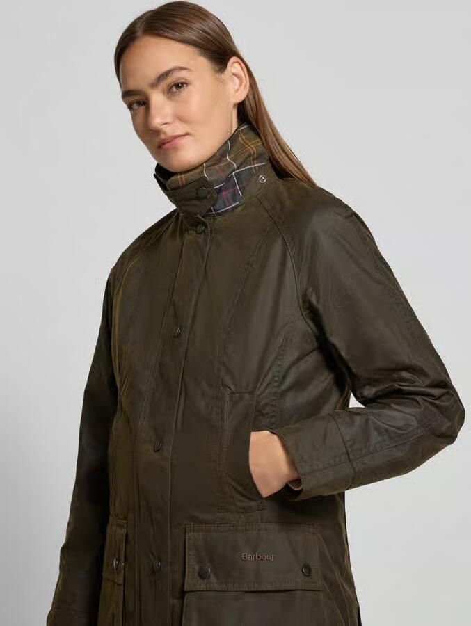 Barbour Shaped fit gewaxt jack van puur katoen model 'CLASSIC BEADNELL' - Foto 2