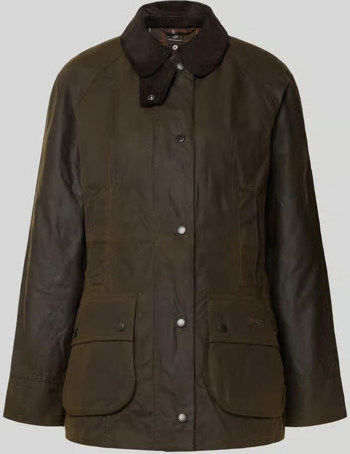Barbour Shaped fit gewaxt jack van puur katoen model 'CLASSIC BEADNELL'