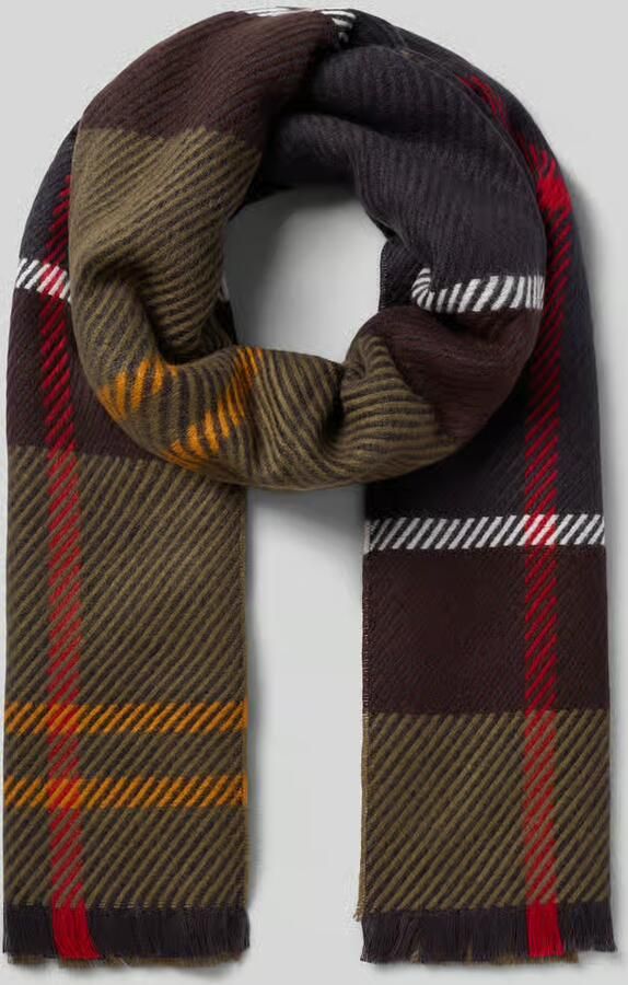 Barbour Klassieke Tartan Sjaal Blair Stijl Multicolor Dames - Foto 5