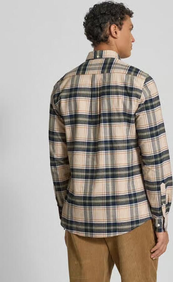 Barbour Tailored fit vrijetijdsoverhemd met button-downkraag model 'Betsom' - Foto 2