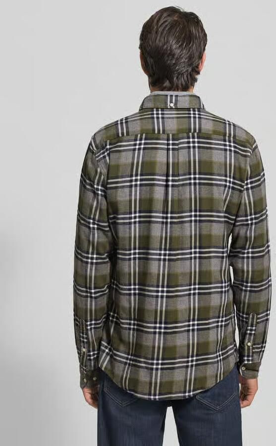 Barbour Slim fit vrijetijdsoverhemd van puur katoen