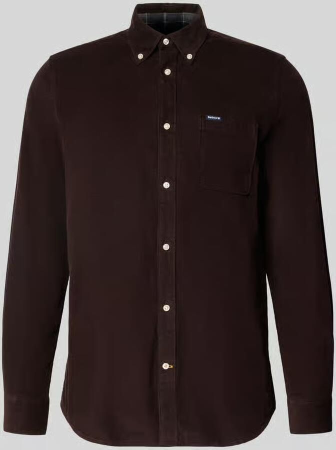 Barbour Overhemd Lange Mouw Ramset Tailored Cord-overhemd