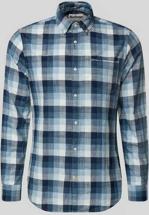 Barbour tailored fit vrijetijdsoverhemd van puur katoen - Foto 6