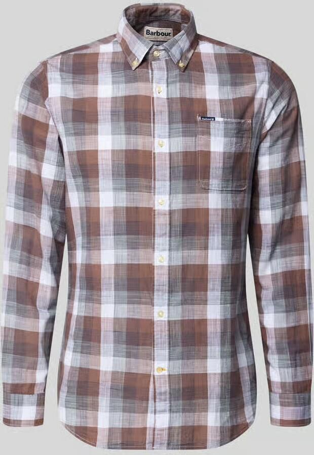 Barbour tailored fit vrijetijdsoverhemd van puur katoen - Foto 2
