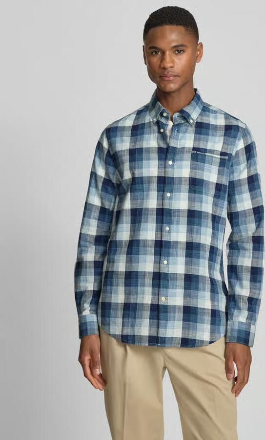 Barbour tailored fit vrijetijdsoverhemd van puur katoen - Foto 3