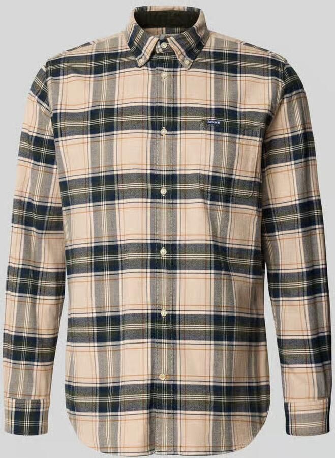 Barbour Tailored fit vrijetijdsoverhemd met button-downkraag model 'Betsom'