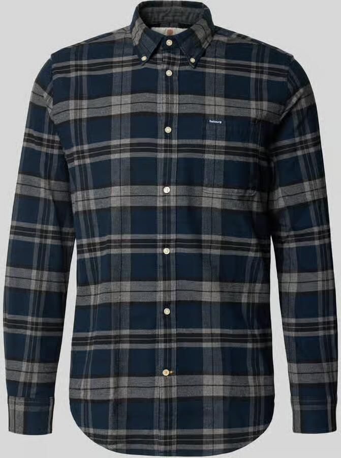 Barbour Tailored fit vrijetijdsoverhemd met button-downkraag model 'Betsom'