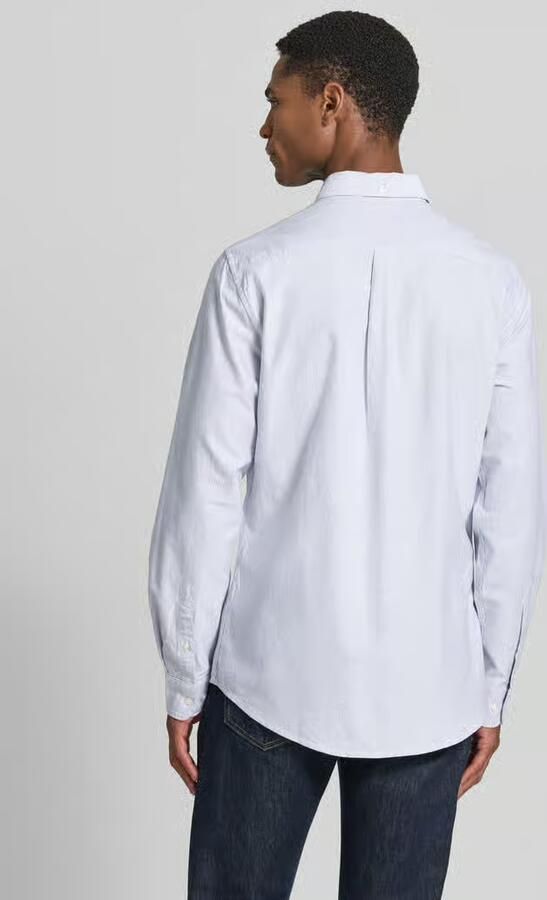 Barbour tailored fit vrijetijdsoverhemd van puur katoen model 'STRIPED OXFORD' - Foto 2
