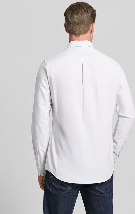 Barbour tailored fit vrijetijdsoverhemd van puur katoen model 'STRIPED OXFORD'