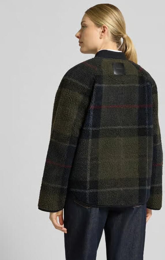 BARBOUR Dames Truien & Vesten Tartan Kirklees Fleece Groen - Foto 3