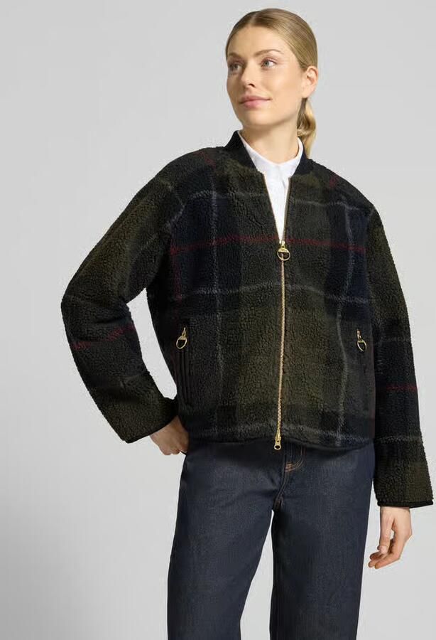 BARBOUR Dames Truien & Vesten Tartan Kirklees Fleece Groen - Foto 2