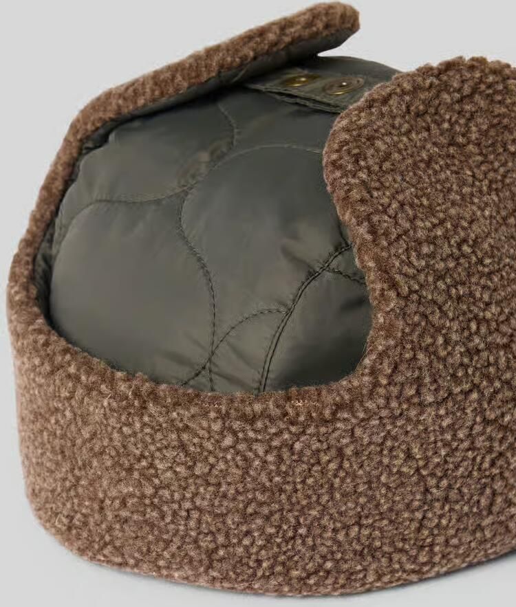 Barbour Trapper-muts met doorgestikt motief model 'SANDBAY'
