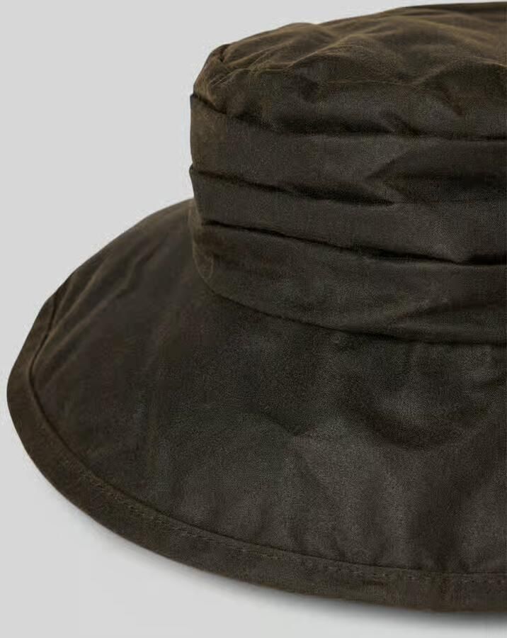 Barbour Vissershoedje met labeldetail model 'LADIES'