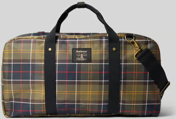 Barbour Weekendtas met all-over motief model 'TORRIDON HOLDALL'