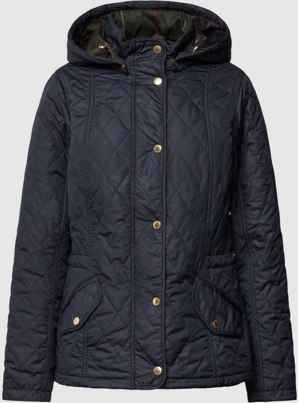 Barbour Gewatteerd jack met afneembare capuchon model 'MILLFIRE'