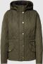 Barbour Gewatteerd jack met afneembare capuchon model 'MILLFIRE' - Thumbnail 1