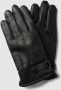Barbour Leren handschoenen met verstelbaar trensje model 'Burnished' - Thumbnail 1
