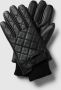 Barbour Leren handschoenen van echt leer met doorgestikte naden - Thumbnail 2