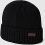 Barbour Wollen Carlton Beanie voor Heren Black Heren - Thumbnail 1