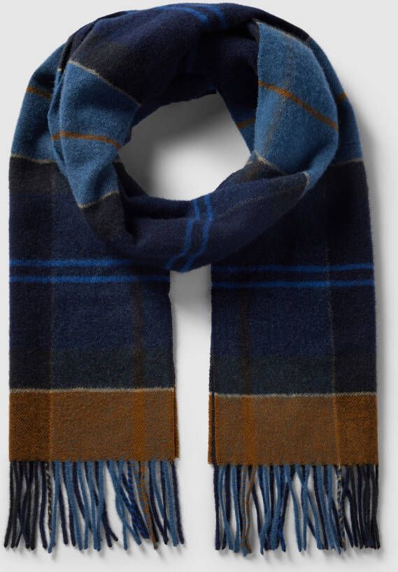 Barbour Sjaal van wol met tartanmotief model 'Inverness'