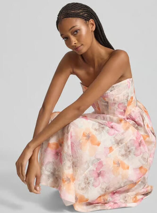 Bardot Avondjurk in off shoulder-look model 'LOLA'
