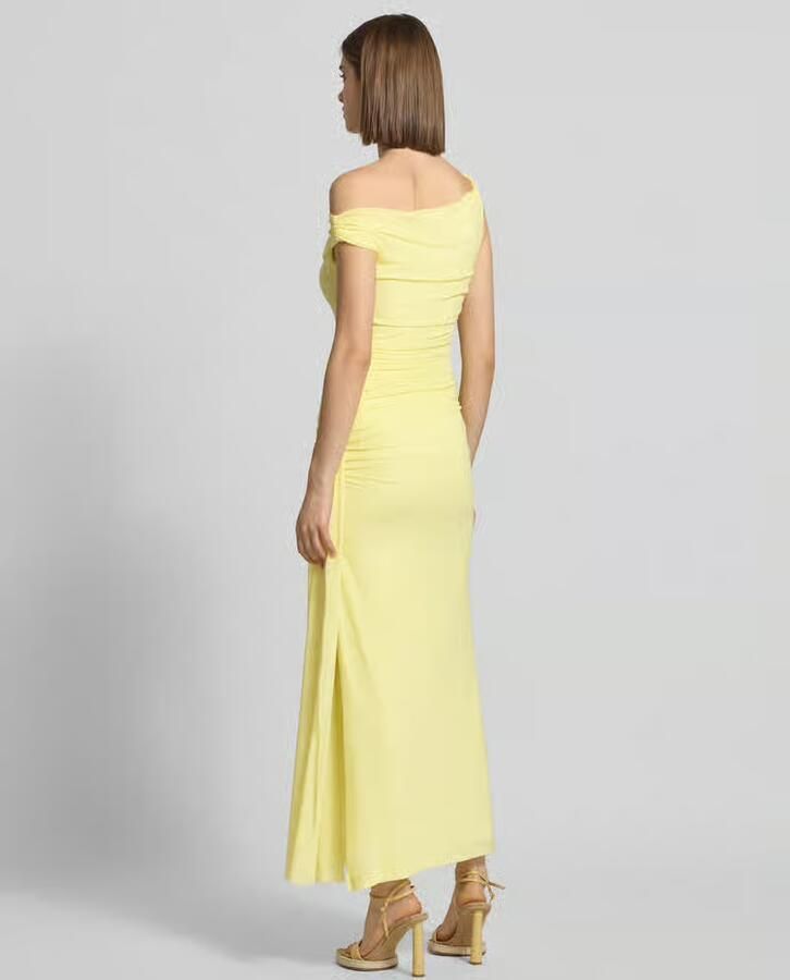 Bardot Avondjurk met asymmetrische hals model 'LAYANA' - Foto 2