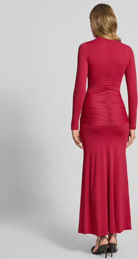 Bardot Slim fit avondjurk met col model 'Alix'