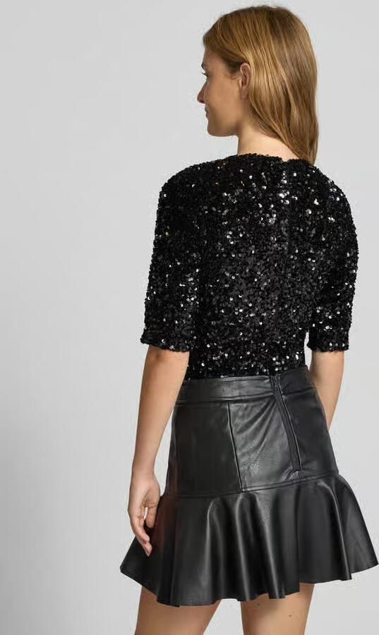 Bardot Body met pailletten model 'CAMMIE'