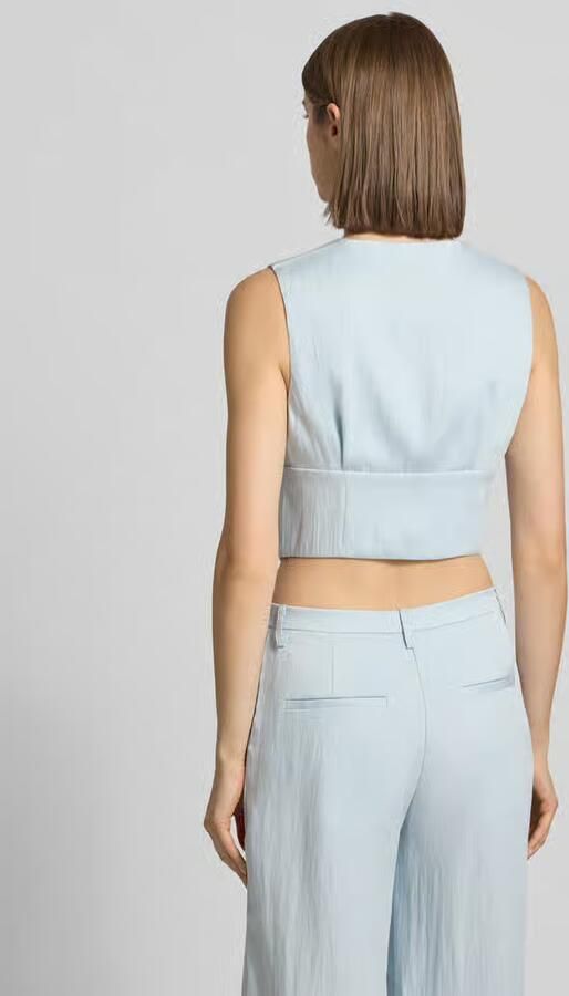 Bardot Bodywarmer van viscosemix met V-hals - Foto 3
