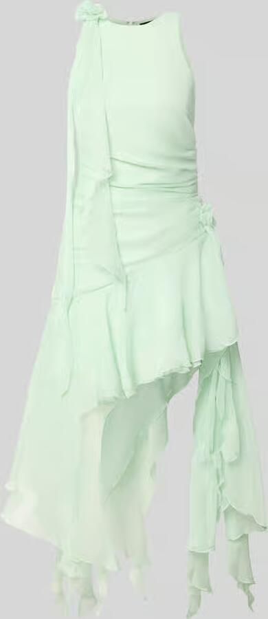 Bardot Cocktailjurk met asymmetrische rok model 'IVANA' - Foto 2
